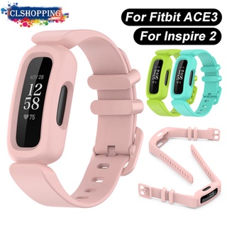Dây Đeo Silicon Mềm Thay Thế Cho Đồng Hồ Thông Minh Fitbit Ace 3 / Inspire 2 / Ace 3