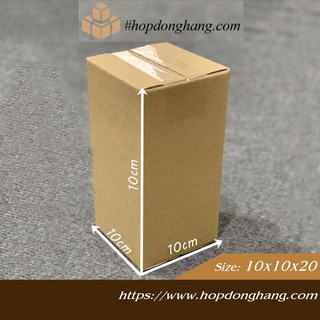 Hộp Carton Đóng Hàng - Hộp COD COMBO 100 Hộp 20x10x10