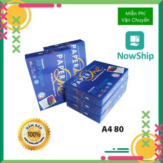 Giấy Paper one - Giấy A4, A5 định lượng 80 - ( giấy in, giấy photo - tập sổ giấy bookmark, văn phòng phẩm )