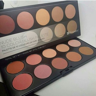 BẢNG MÁ HỒNG BH COSMETICS NUDE BLUSH 10 Ô MÀU