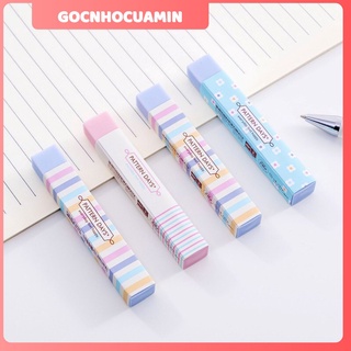 Gôm tẩy bút chì dễ thương thanh dài, tẩy bút chì cao cấp tiện dụng nhà MIN
