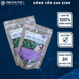 [Mã BMINCU50 giảm 50K đơn 250K] Lá Xông Tắm Sau Sinh Nevato Trọng Lượng 70G