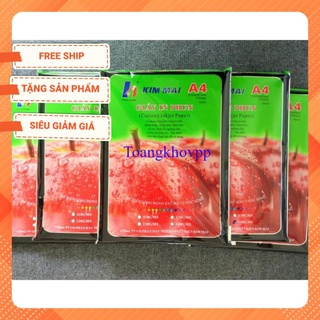 Giấy in ảnh 1 mặt A4-A5 115 gsm ( Kim Mai)