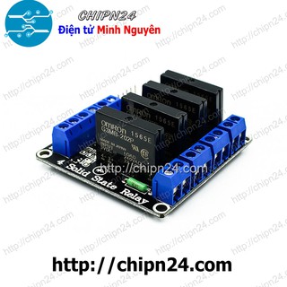[1 CÁI] Module 4 Relay Rắn SSR 5VDC