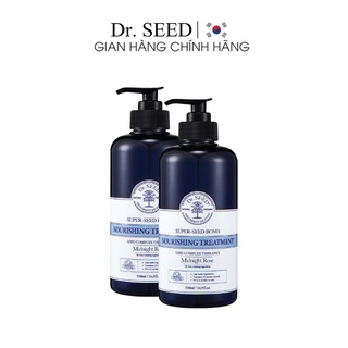 Bộ Dầu Gội Xả DR SEED Super Seed Bomb Revitalize Tái Tạo Phục Hồi Tóc Hư Tổn, Giúp Bóng Mượt, Giảm Gãy Rụng 500ml-1000ml