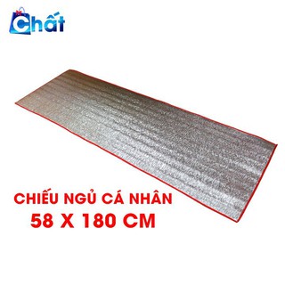 Chiếu ngủ văn phòng một người nằm 58x180cm - dày 3mm viền vải bố