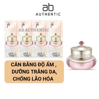 Gói sample Kem dưỡng Whoo hồng cấp ẩm, dưỡng trắng Vital Hydrating cream- AB Authentic