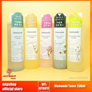 Nước Hoa Hồng Mamonde Toner 250ml (Đủ Mẫu)