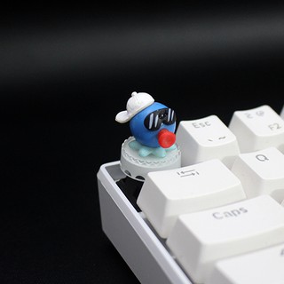 Keycap lẻ hình bạch tuộc hip hop ngộ nghĩnh siêu dễ thương( Keycap Artisan )