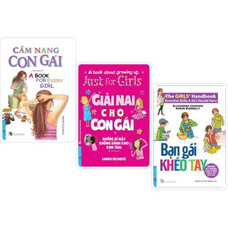 Sách Combo Bạn Gái Khéo Tay + Cẩm Nang Con Gái + Giải Nai Cho Con Gái First News