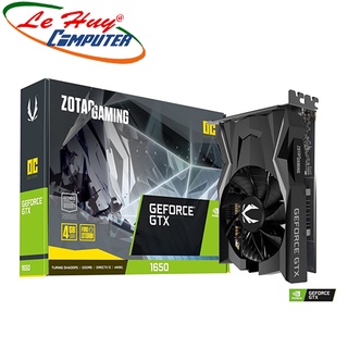 Card Màn Hình - VGA Zotac GTX 1650 4G GDDR6 Gaming OC (ZT-T16520F-10L)