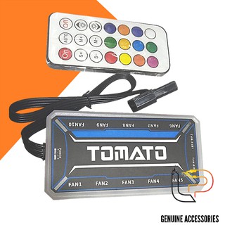 Hub Điều Khiển 10 Fan Led RGB Tomato - Đồng Bộ Fan Led RGB Tomato C20
