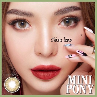 Lens - kính áp tròng nâu tây sử dụng 1 năm