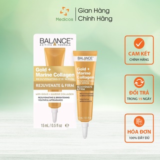 Kem Mắt Tái Tạo Và Dưỡng Da Mắt Balance Active Formula Gold + Collagen Rejuvenating Eye