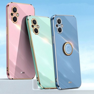 Ốp Điện Thoại Mềm Kèm Nhẫn Đỡ Cao Cấp Cho OPPO A96 A36 A76 A95 A94 A74 A54 A16 A15 A55 A53 A53S Realme 9i