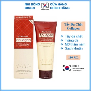 Tẩy da chết - Tẩy tế bào da chết chiết xuất từ Collagen Crystal Peeling Gel Hàn Quốc 180ml