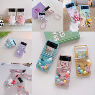 Ốp Điện Thoại PC Cứng Chống Sốc Họa Tiết Hoạt Hình Cho Samsung z Flip 3 5G Galaxy z Flip 3