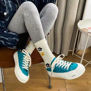 Giày Vải Nữ Xuất Xịn FREESHIP🥰 Giày Thể Thao Nữ Vải Độn Đế Mũi Chữ Ký 2 Màu Siêu Hot
