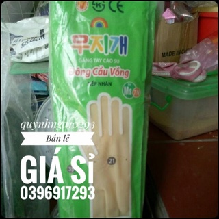 Găng tay rửa bát Đông cầu vồng