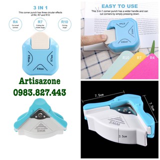 Bấm bo góc tròn giấy (5mm or 3 in 1) - Hãy đọc kỹ mô tả sản phẩm trước khi order