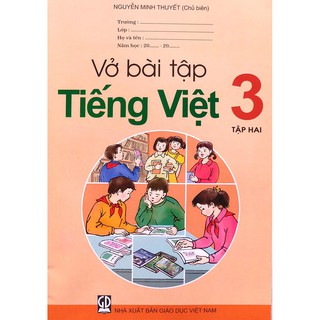 Sách - vở bài tập Tiếng việt 3 - tập hai
