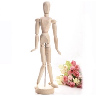 mô hình người gỗ 30cm có khớp