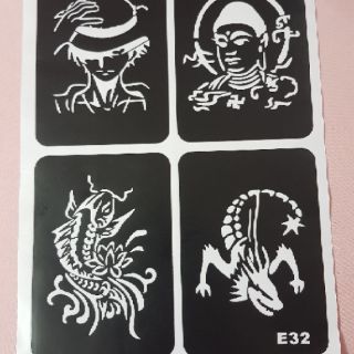 KHUÔN XĂM henna giá chỉ từ 1K