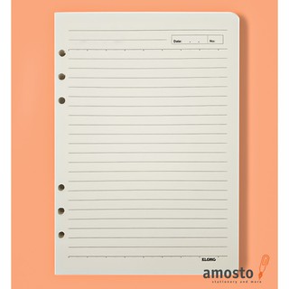 Ruột kẻ ngang sổ kẹp còng A5 - 120 tờ (240 trang); MS: 353