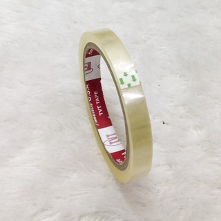 Băng keo trong bang dính niêm phong hàng hóa size 1cm