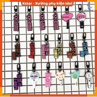 Móc khoá dẻo bảng tên Bangtan BLACK PINK IZONE