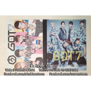 Bìa sơ mi  Got7