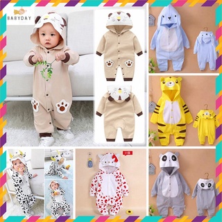 Body Thú Ngộ Nghĩnh Dễ Thương Cộc Tay Cho Bé Trai Bé Gái Vải Cotton Mềm Mịn, Co Giãn 4 Chiều Cho Bé 3-12kg