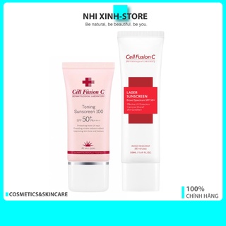 [NEW 2020-ĐỦ LOẠI] Kem Chống Nắng Cell Fusion C Laser / Clear / Toning Suncreen