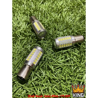 [Loại 1] Đèn Hậu Led 1 Màu Trắng 2 chế độ nháy  - Ảnh Thật