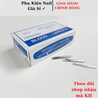 Kim Nặn Mụn Chính Hãng Blood Lancets Hộp 200 Chiếc