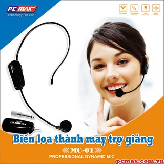Mic không dây MC1 - Biến loa thường thành máy trợ giảng - Hàng Chính Hãng