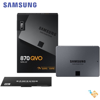 Ổ cứng SSD Samsung 870 QVO 4TB 2TB 1TB 2.5-Inch SATA III R/W 550MB/s 530MB/s - Bảo Hành Chính Hãng 3 năm