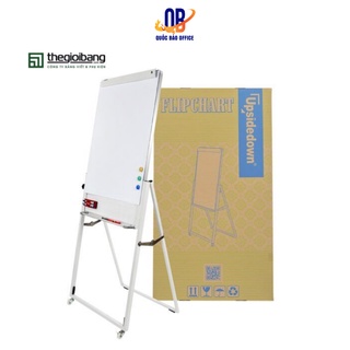 Bảng FLIP CHART UP SIDE DOWN chân trượt lên xuống cao cấp - kích thước 60 x 100cm - 1 chiếc