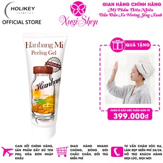 Tẩy tế bào chết vị thuốc bắc làm trắng da - phục hồi giảm nám Holikey Hanbang Mi Peeling Gel 100ml