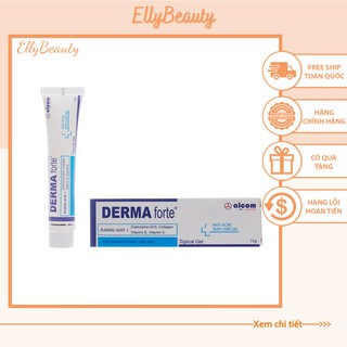 Gel Mờ Thâm Mụn Giảm Viêm Gamma Chemicals Derma Forte 15g