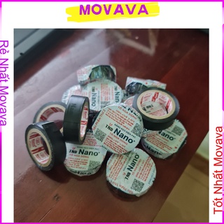 Băng keo điện băng dính đen nano tô nga dũng dùng để cách điện và nhiệt Shop Movava - BKD1