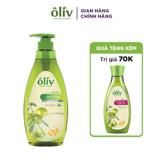 [Mua 1 tặng 1] Sữa Tắm Ôliv Detox 650ml Tặng 1 Sữa Tắm Ôliv Sáng da 250ml