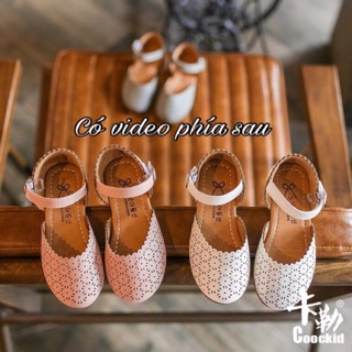 Giày cho bé gái kiểu tiểu thư mùa hè