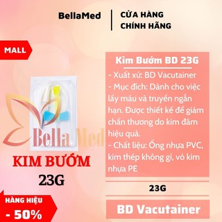 Kim bướm lấy máu chân không áp lực âm PRP 23G, 21G BD - USA