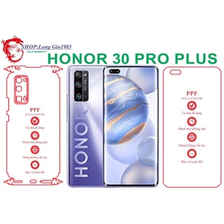 Honor 30 Pro Plus miếng dán trong Ppf mặt trước mặt sau chống va đập chống trầy xước tốt