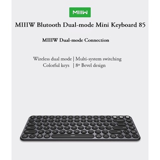 Bàn phím cơ không dây Xiaomi Ecological Chain MIIIW kết nối Bluetooth - Với 85 phím thích hợp cho nhiều thiết bị điện tử