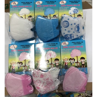 Khẩu trang y tế trẻ em Famapro hộp 10 cái