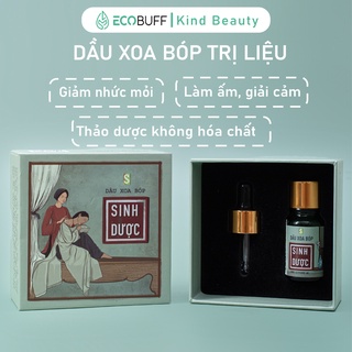 Dầu Xoa Bóp Thảo Dược Sinh Dược Massage Trị liệu, Đánh cảm, cạo gió, giảm nhức mỏi, thư giãn giảm stress, giúp ngủ ngon