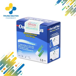 Que thử đường huyết On Call Plus (Hộp 25 que)