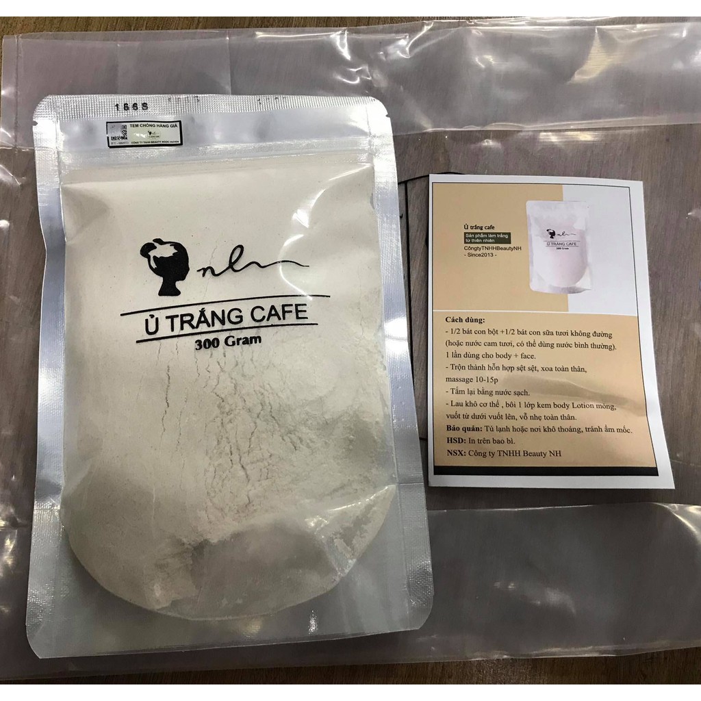 Ủ trắng cà phê 300gr